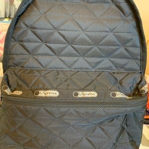 Lesportsac black backpack